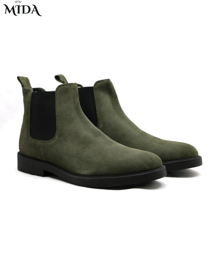 Kelvin™ | Suede Leather Chelsea Boots