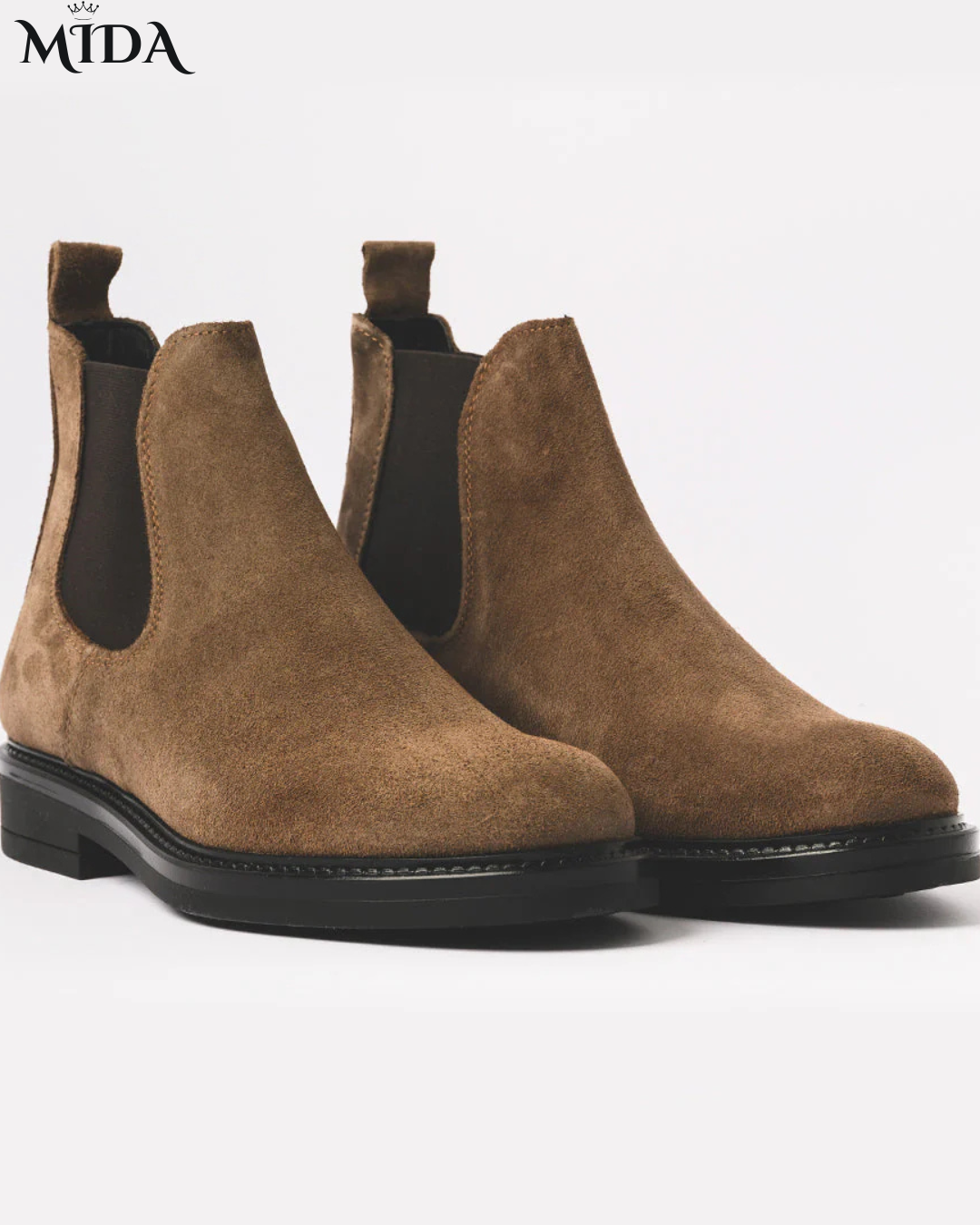 Freddie™ | Suede Leather Chelsea boots