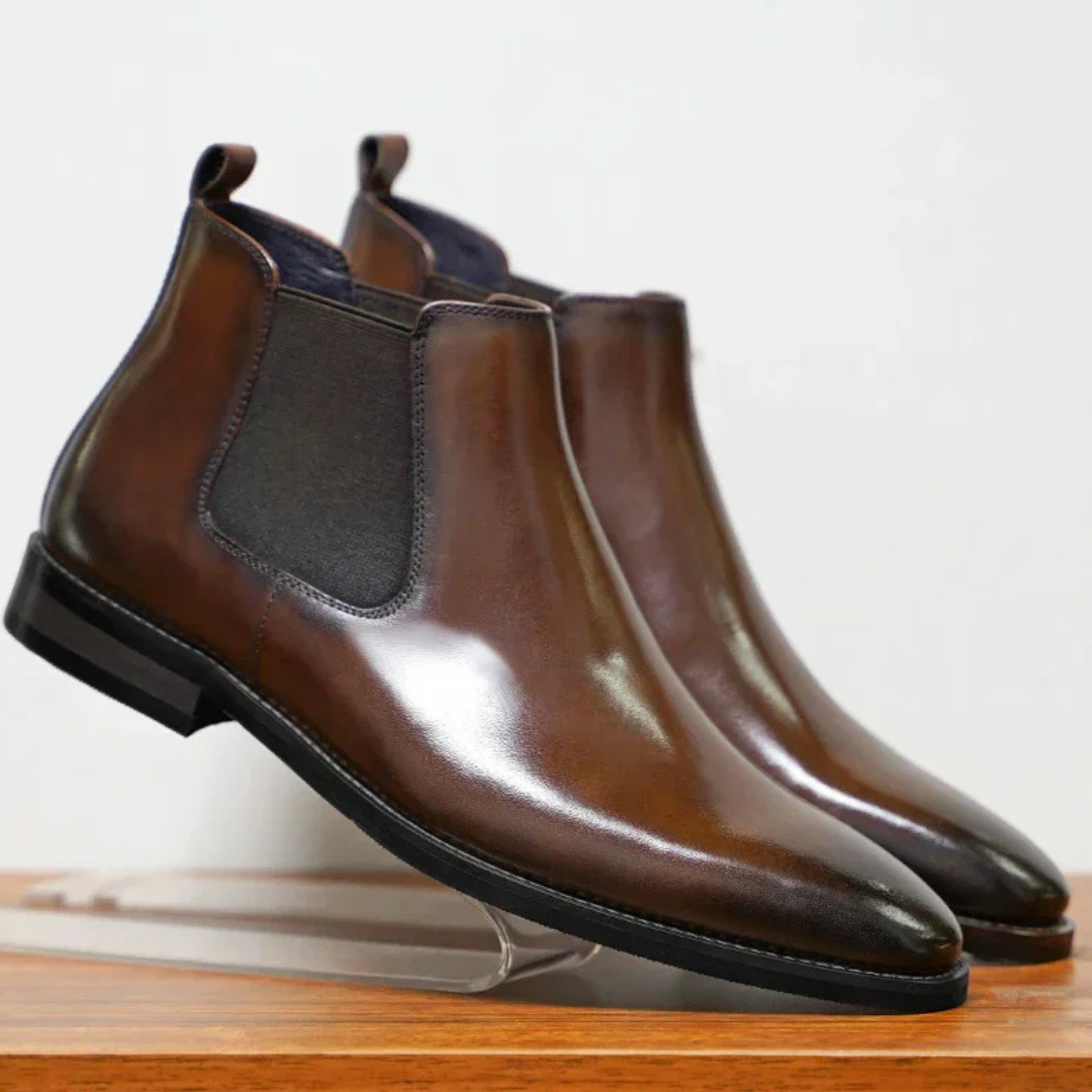 Oliver™ | Genuine Leather Chelsea Boots