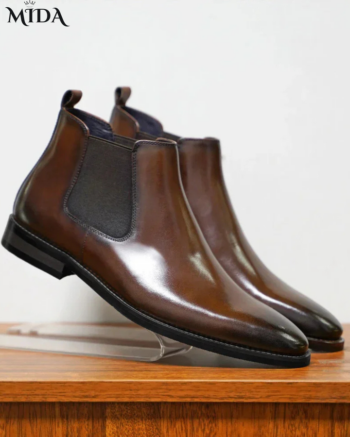 Oliver™ | Genuine Leather Chelsea Boots