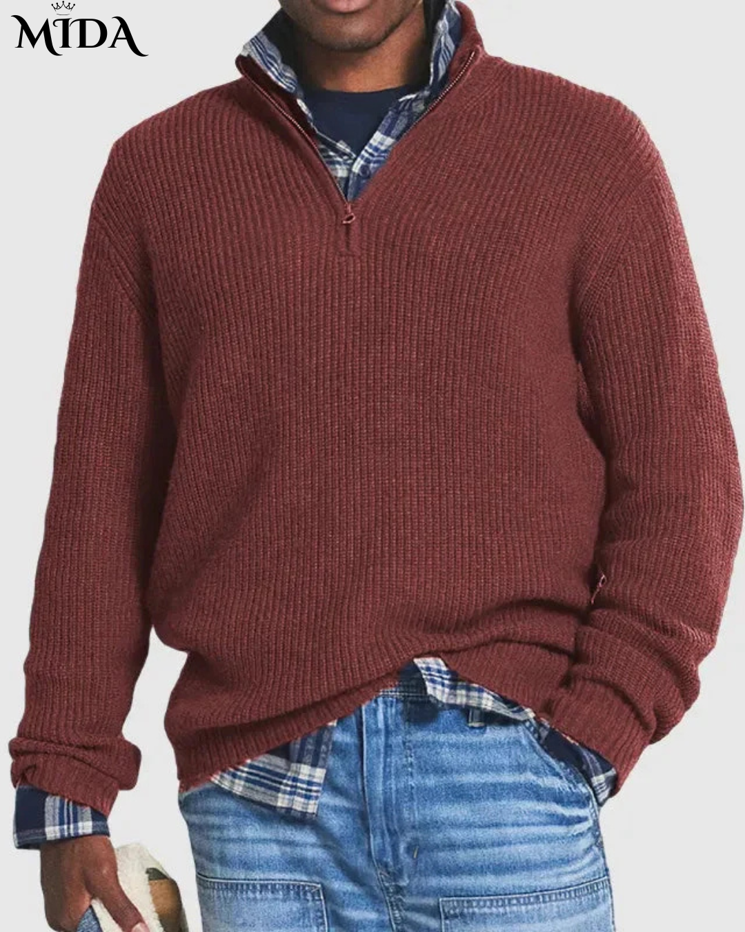 Marius | Half Zip Sweater