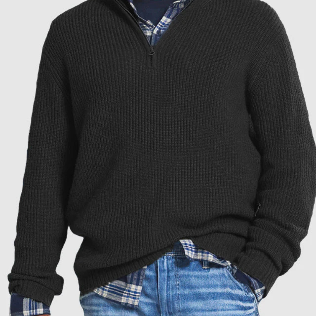 Marius | Half Zip Sweater
