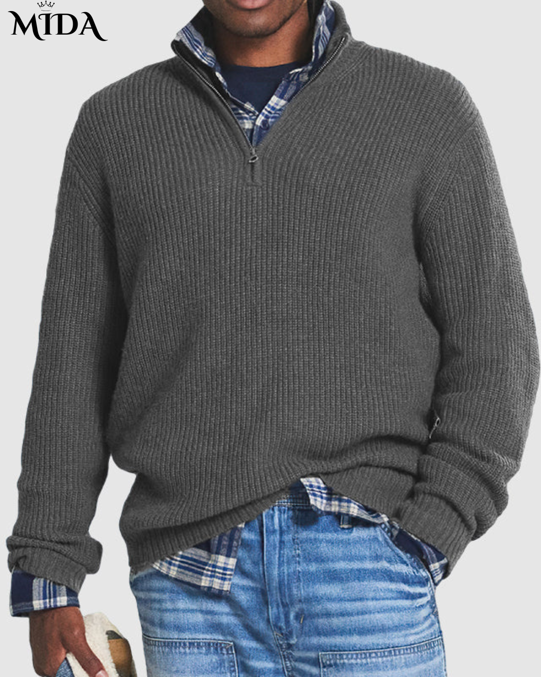 Marius | Half Zip Sweater