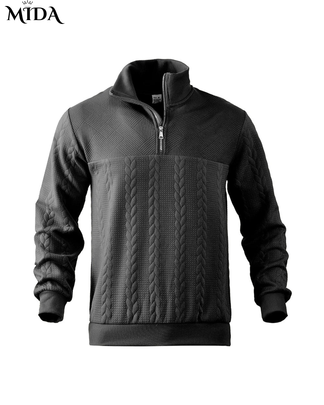 Emiliano | Premium Quarter Zip Sweater