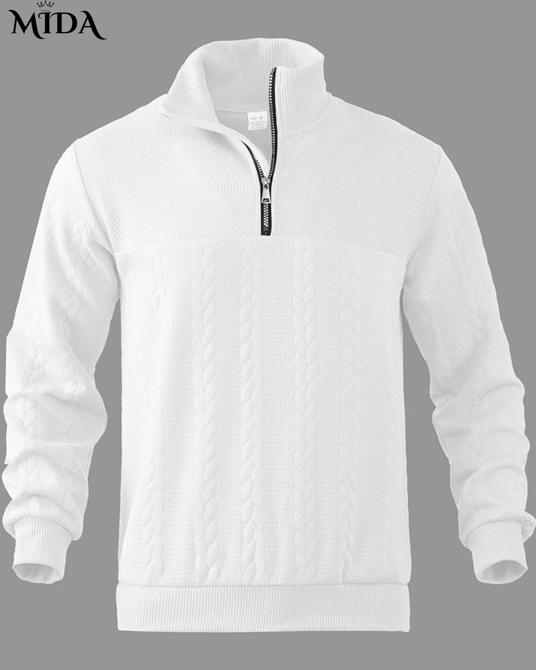Emiliano | Premium Quarter Zip Sweater