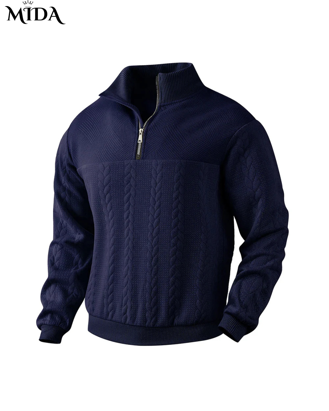 Emiliano | Premium Quarter Zip Sweater