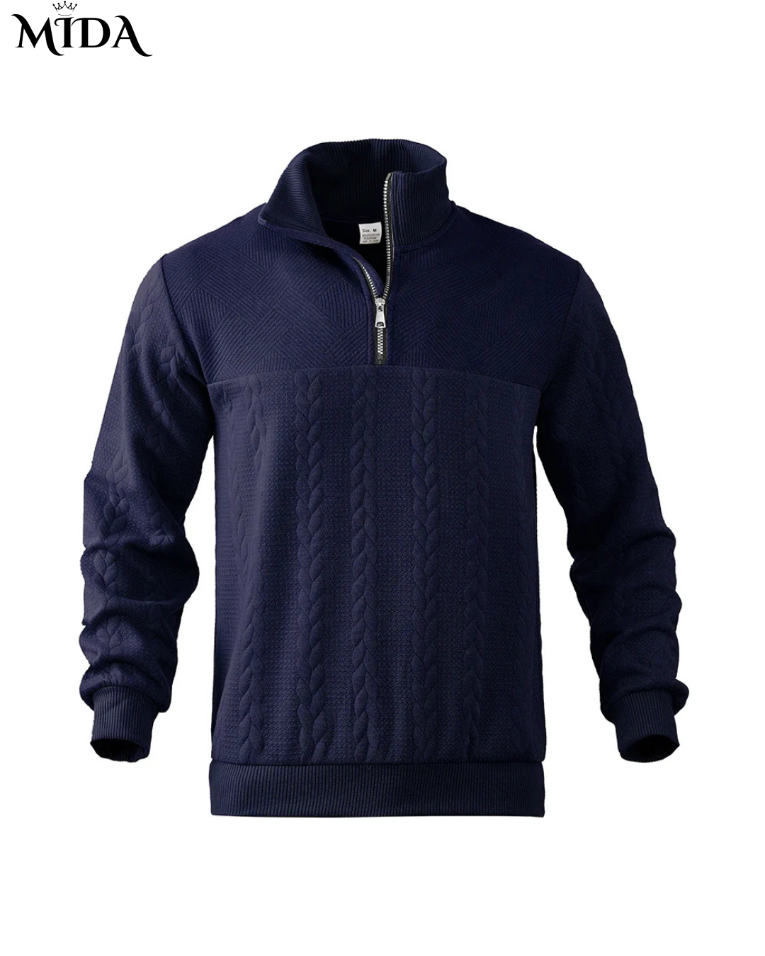 Emiliano | Premium Quarter Zip Sweater