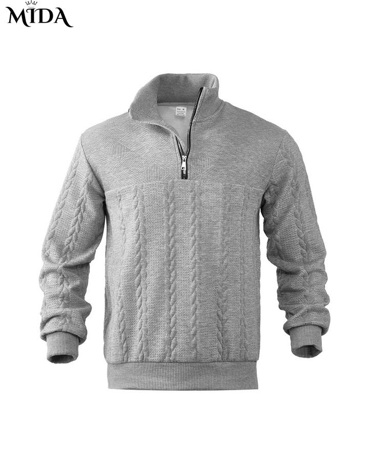 Emiliano | Premium Quarter Zip Sweater