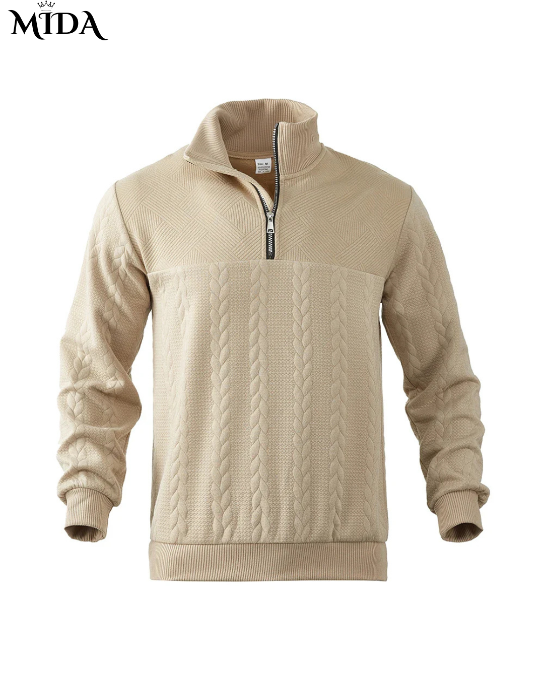 Emiliano | Premium Quarter Zip Sweater