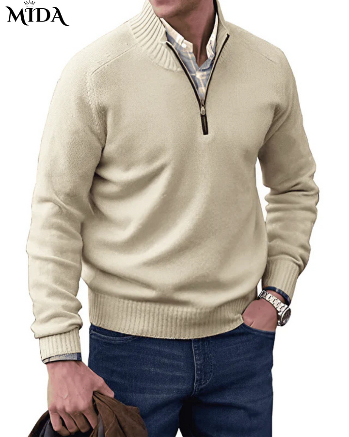 Walter | Stylish  Zipper Sweater