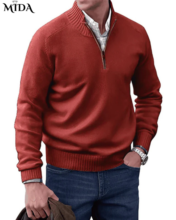 Walter | Stylish  Zipper Sweater