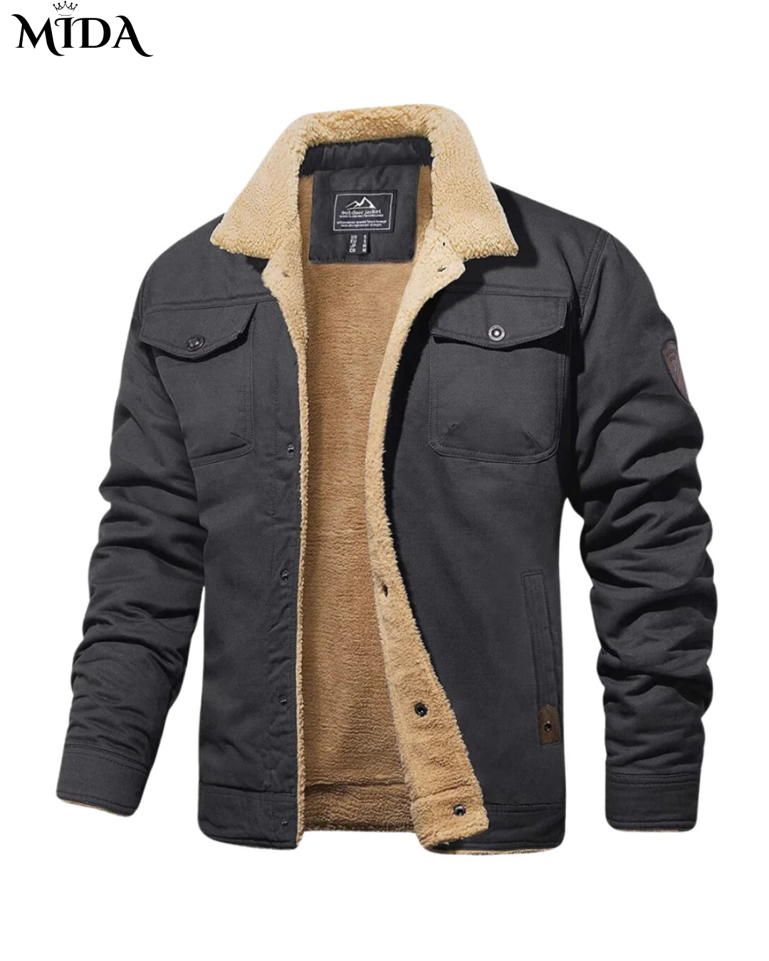 Jaxon |  Fleece Bomber Jacket