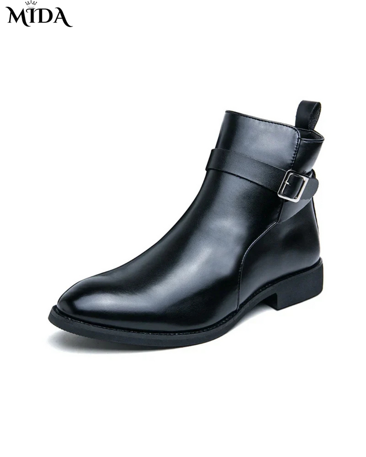 Stride  Genuine Leather Chelsea Boots