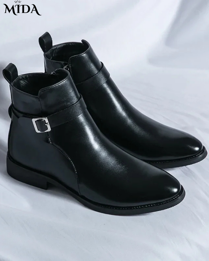 Stride  Genuine Leather Chelsea Boots