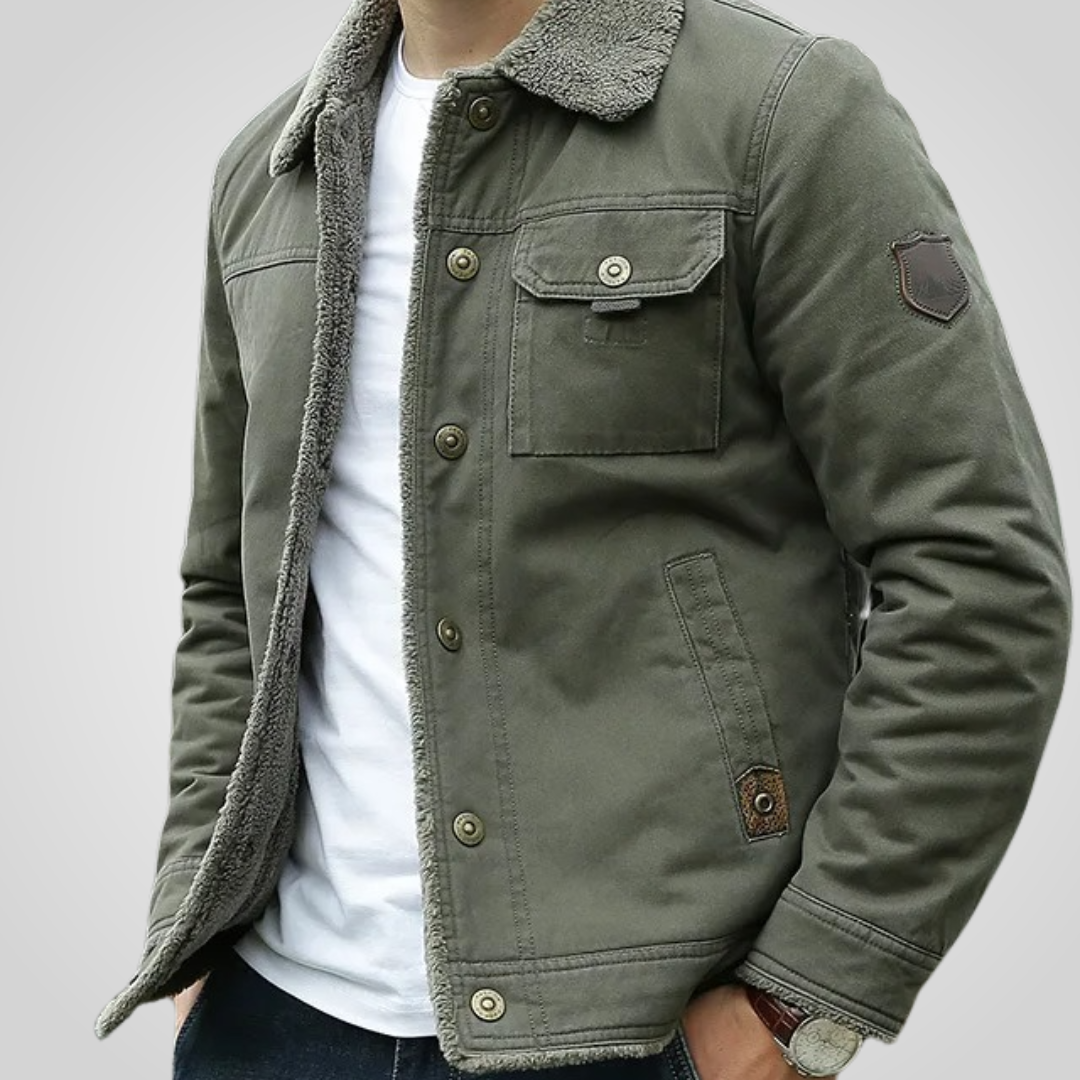 Marlowe |  Fleece Bomber Jacket