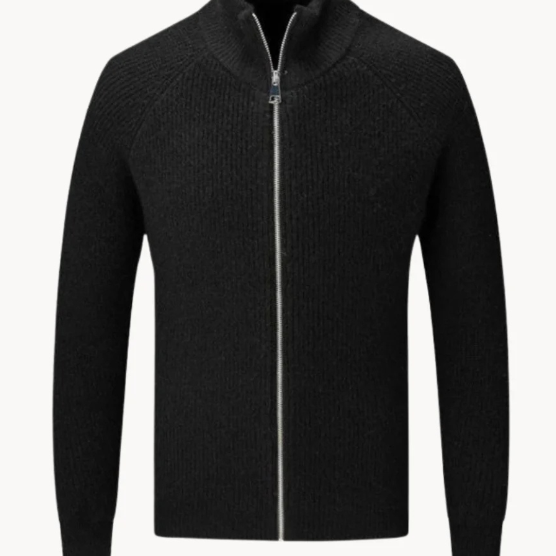 Kurt | Cashmere Zip Sweater