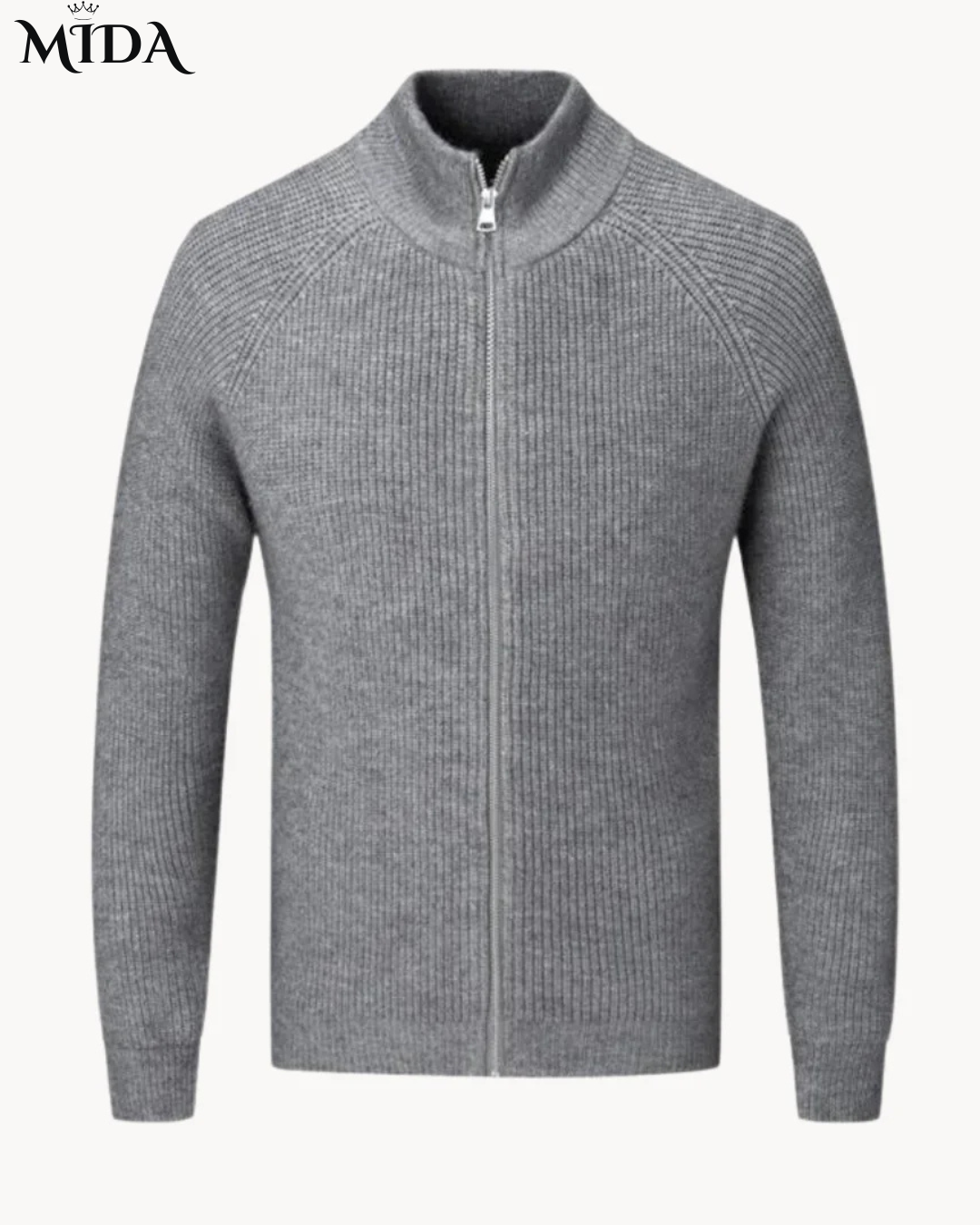 Kurt | Cashmere Zip Sweater