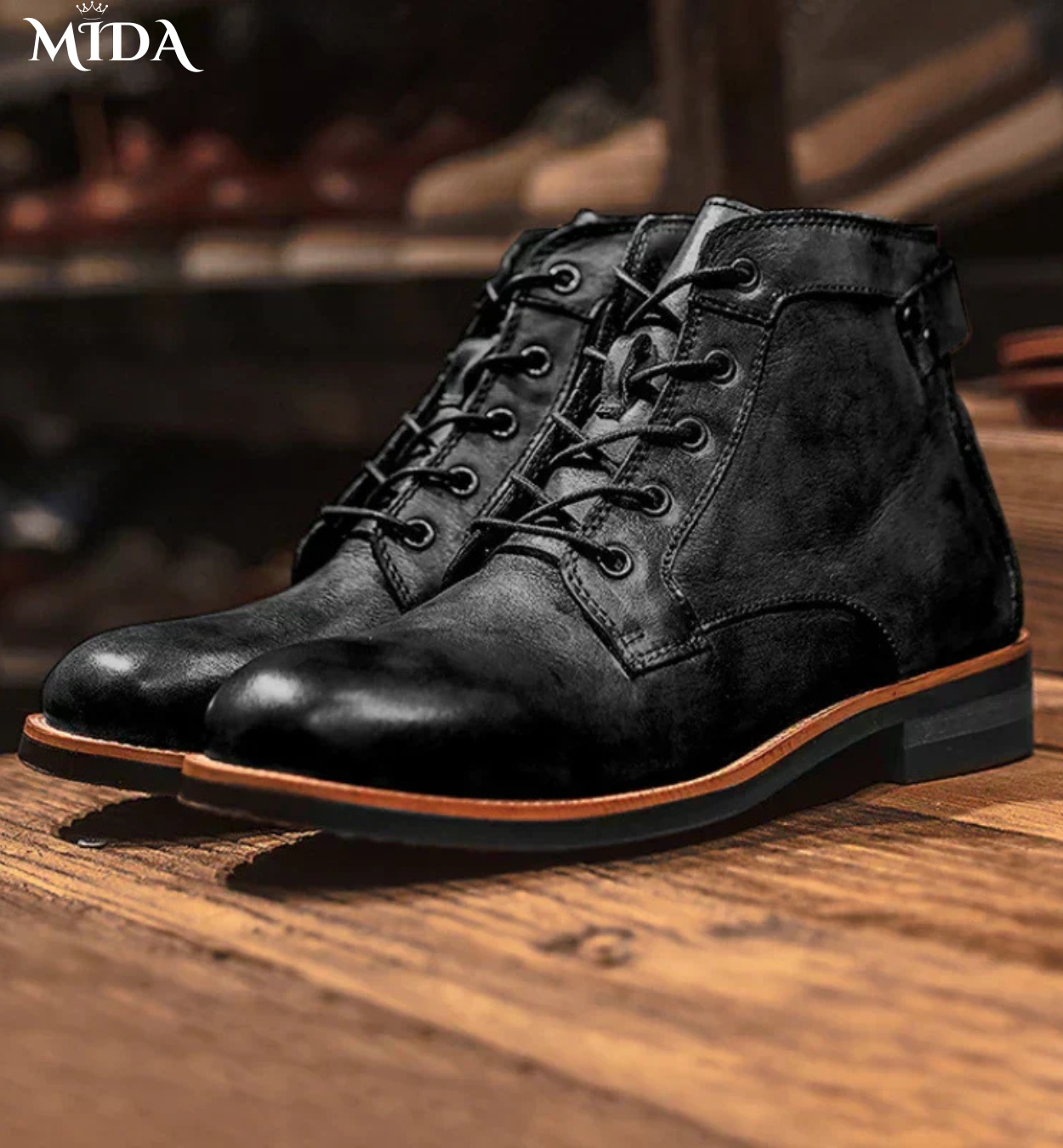 Hunter | Retro Round Nose Men's Boots