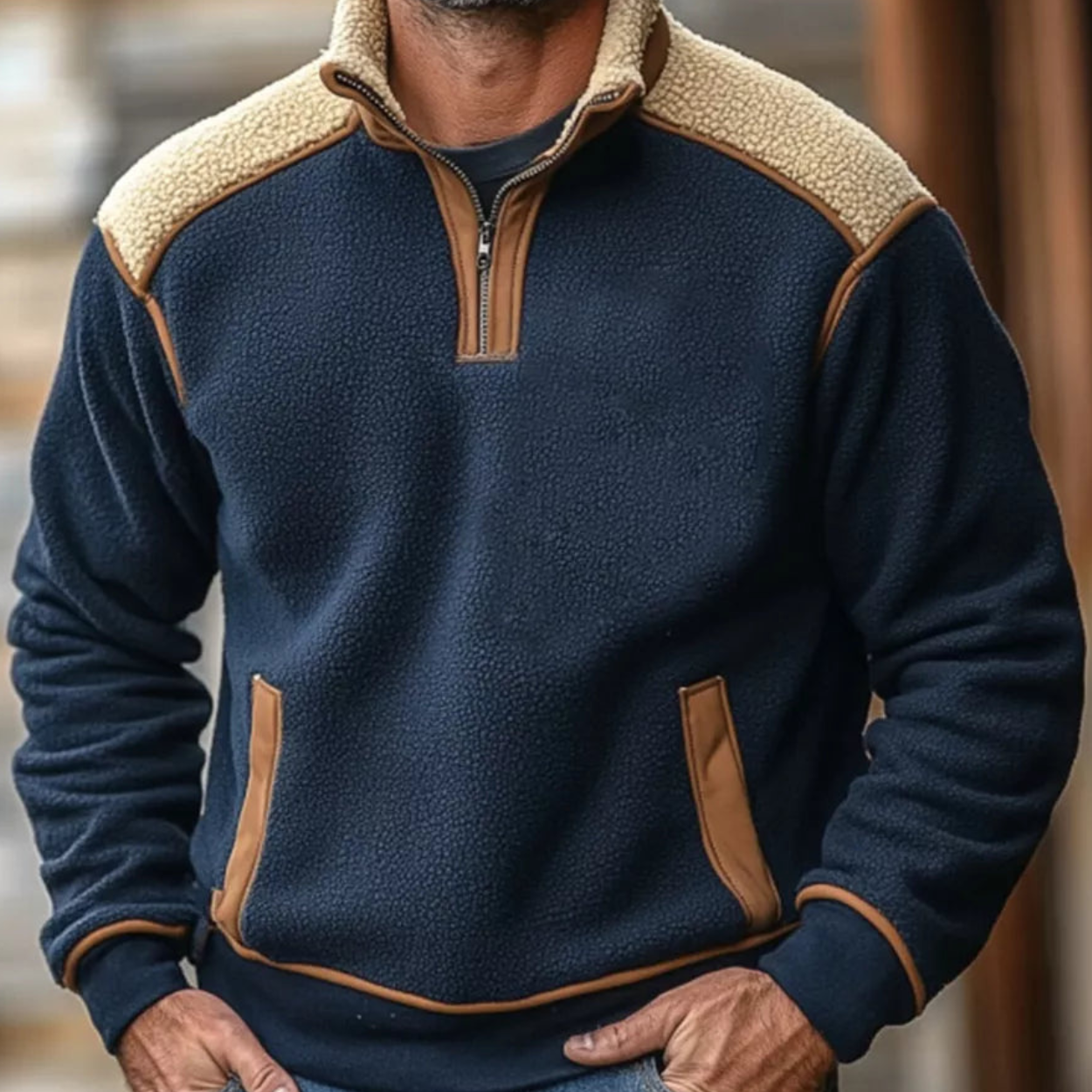 Mikael | Retro quartz zip jumper