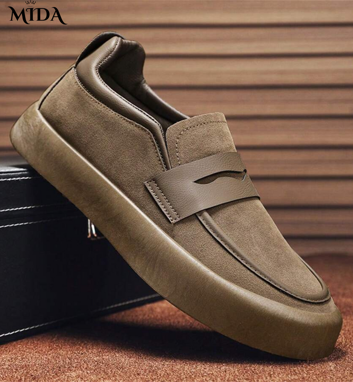 Cary | Suede Leather Sneakers