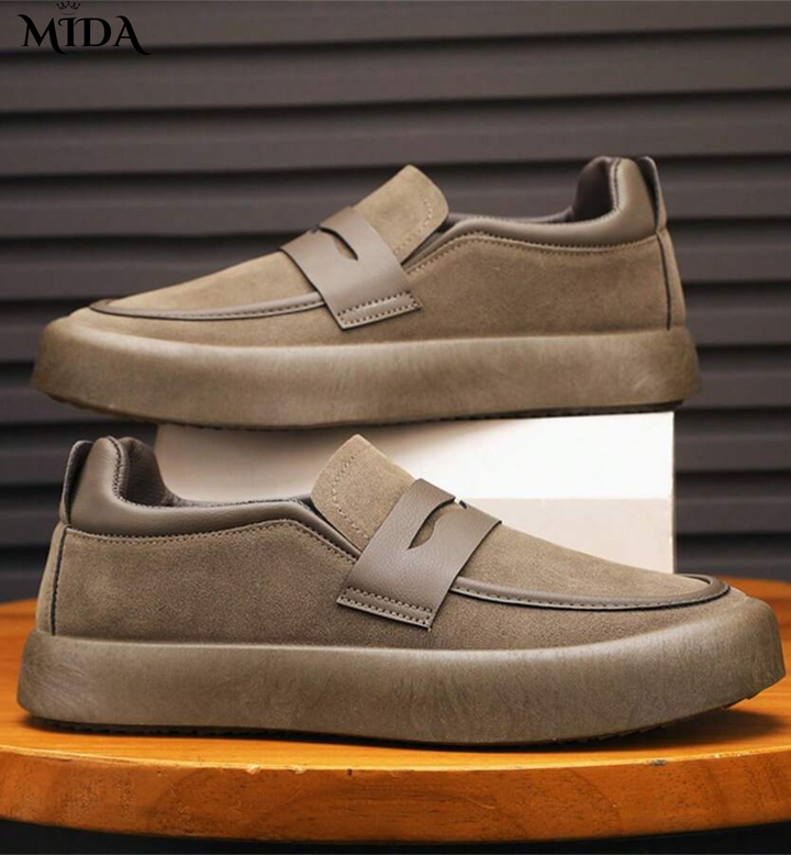 Cary | Suede Leather Sneakers