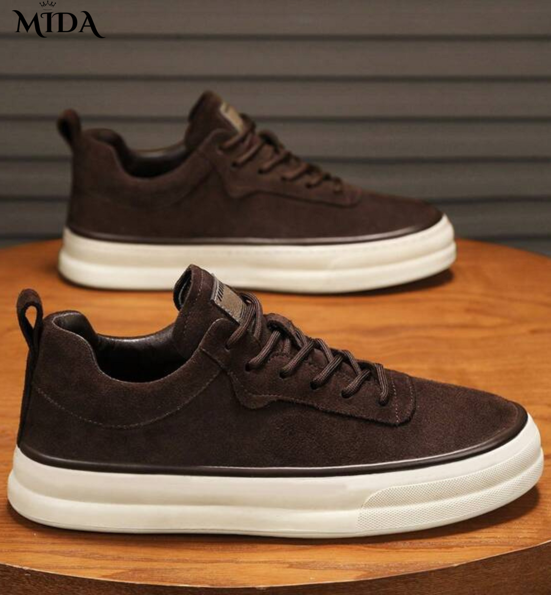 Gennaro | Suede Leather Sneakers
