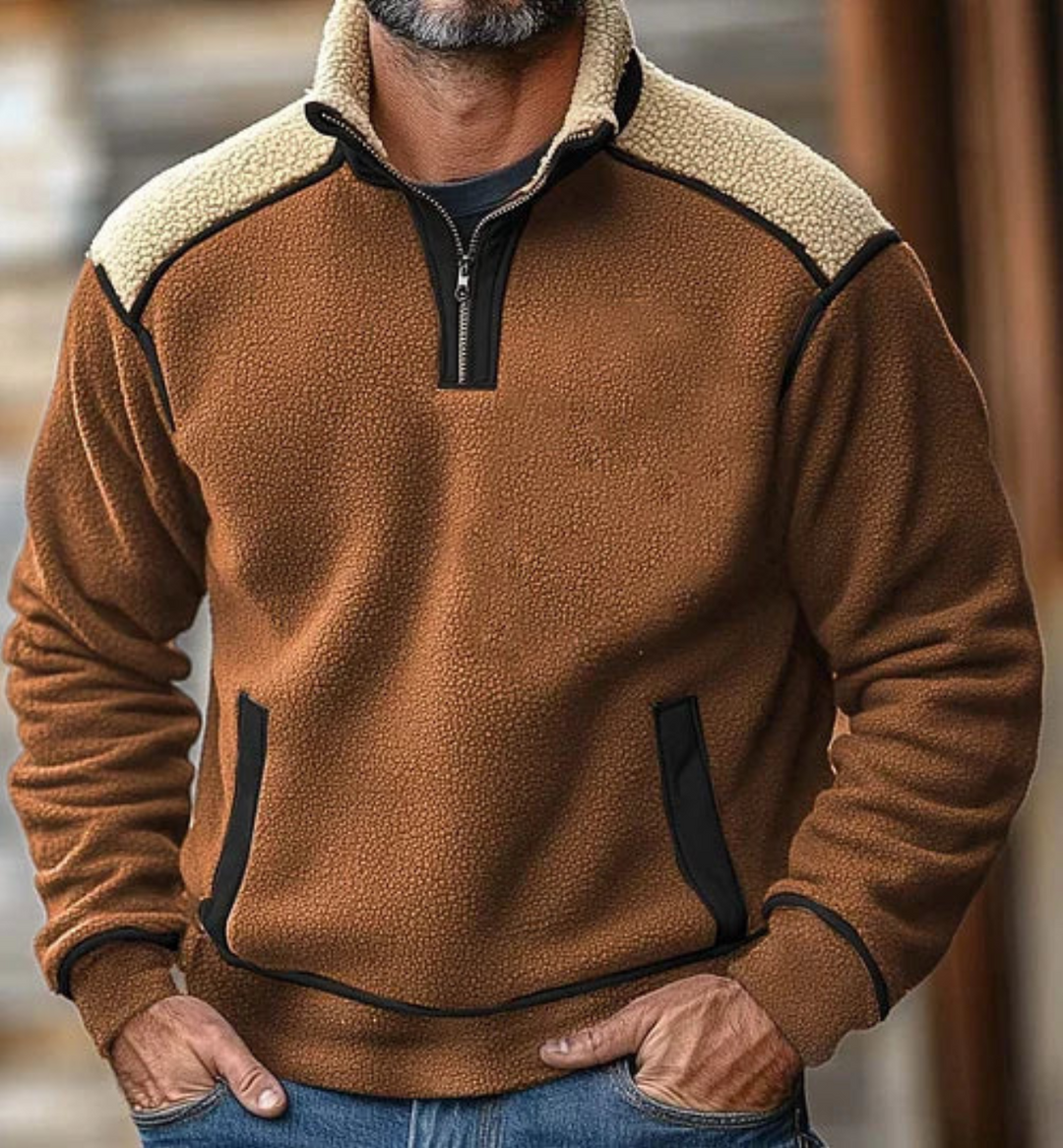 Mikael | Retro quartz zip jumper