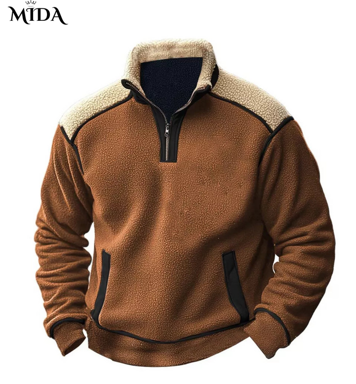 Mikael | Retro quartz zip jumper