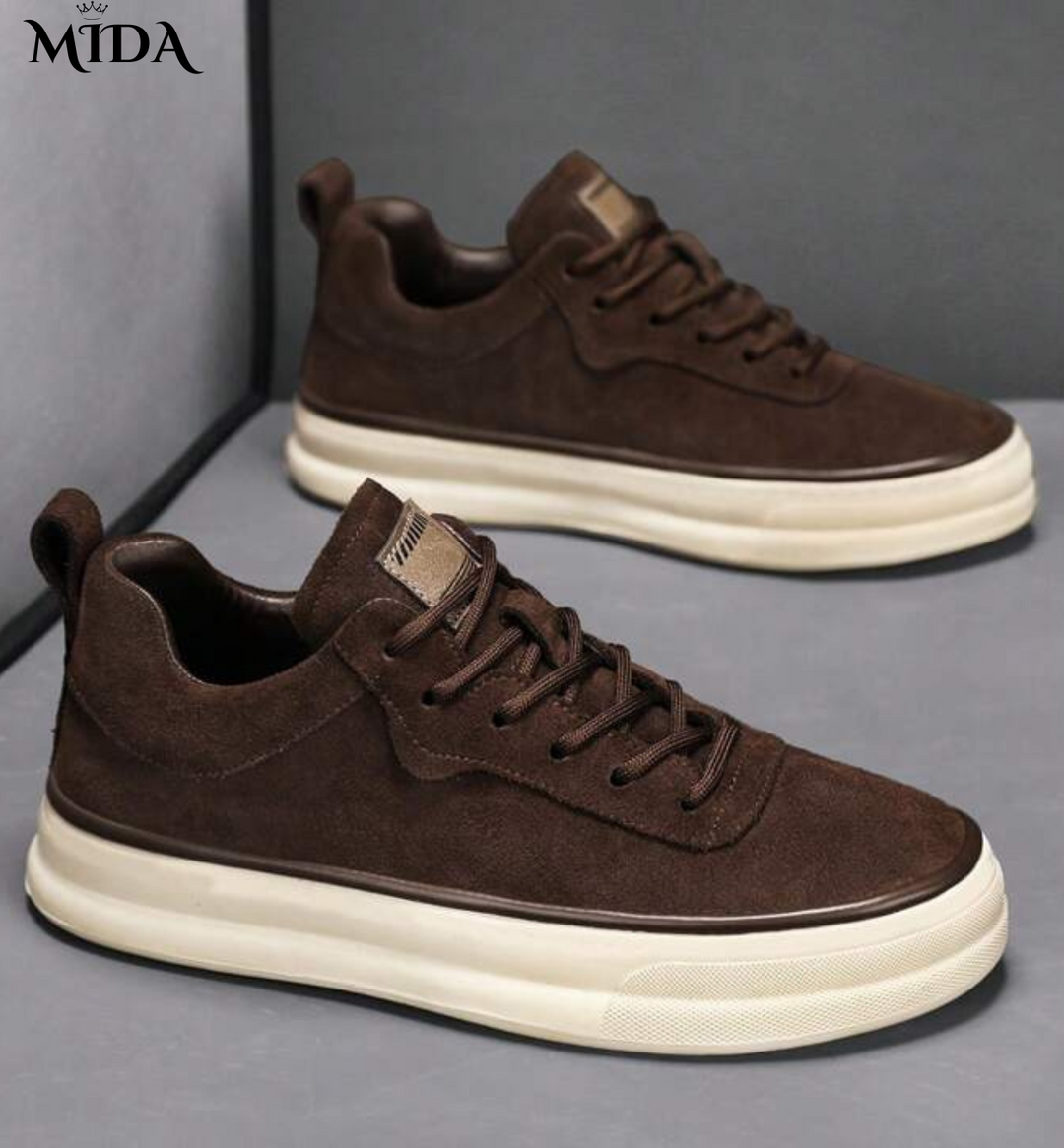 Gennaro | Suede Leather Sneakers