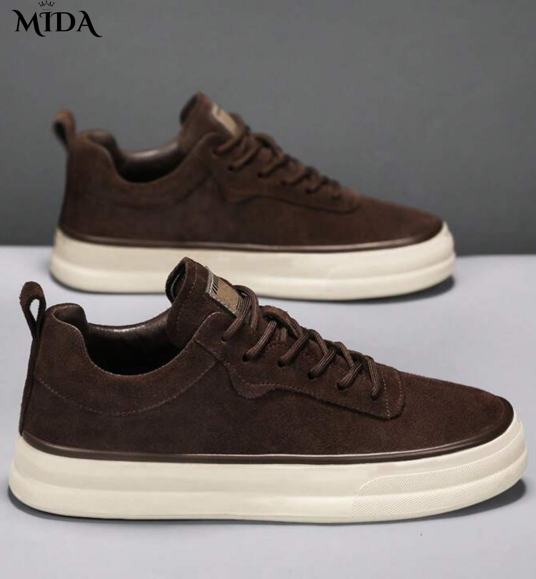 Gennaro | Suede Leather Sneakers