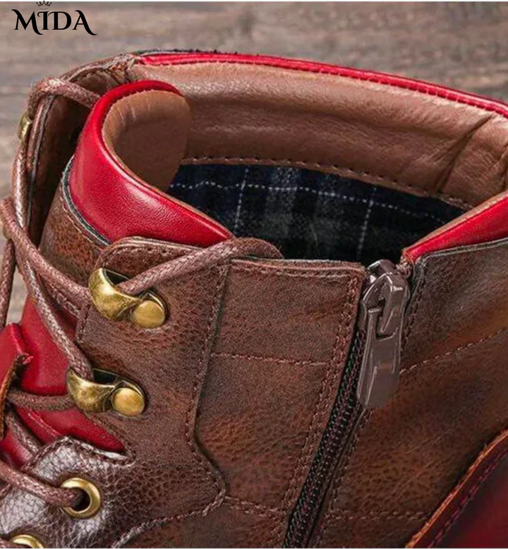 Dawson | Handcrafted GENUINE Leather Oxford Boots