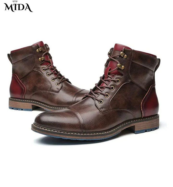 Dawson | Handcrafted GENUINE Leather Oxford Boots
