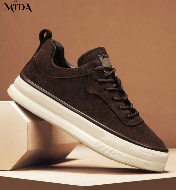 Gennaro | Suede Leather Sneakers