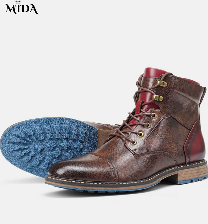Dawson | Handcrafted GENUINE Leather Oxford Boots
