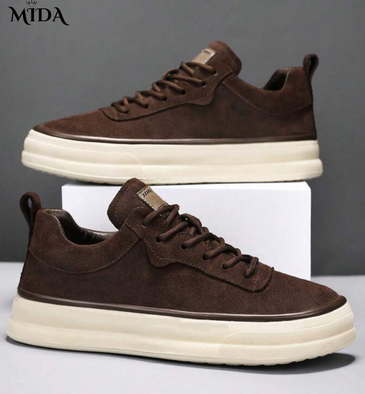 Gennaro | Suede Leather Sneakers
