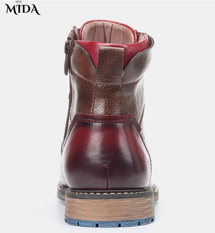 Dawson | Handcrafted GENUINE Leather Oxford Boots