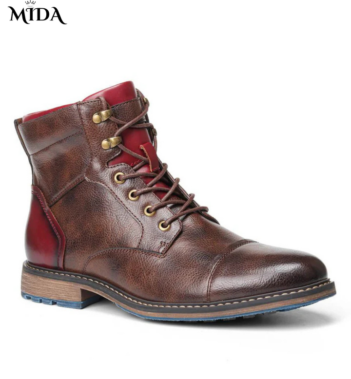 Dawson | Handcrafted GENUINE Leather Oxford Boots