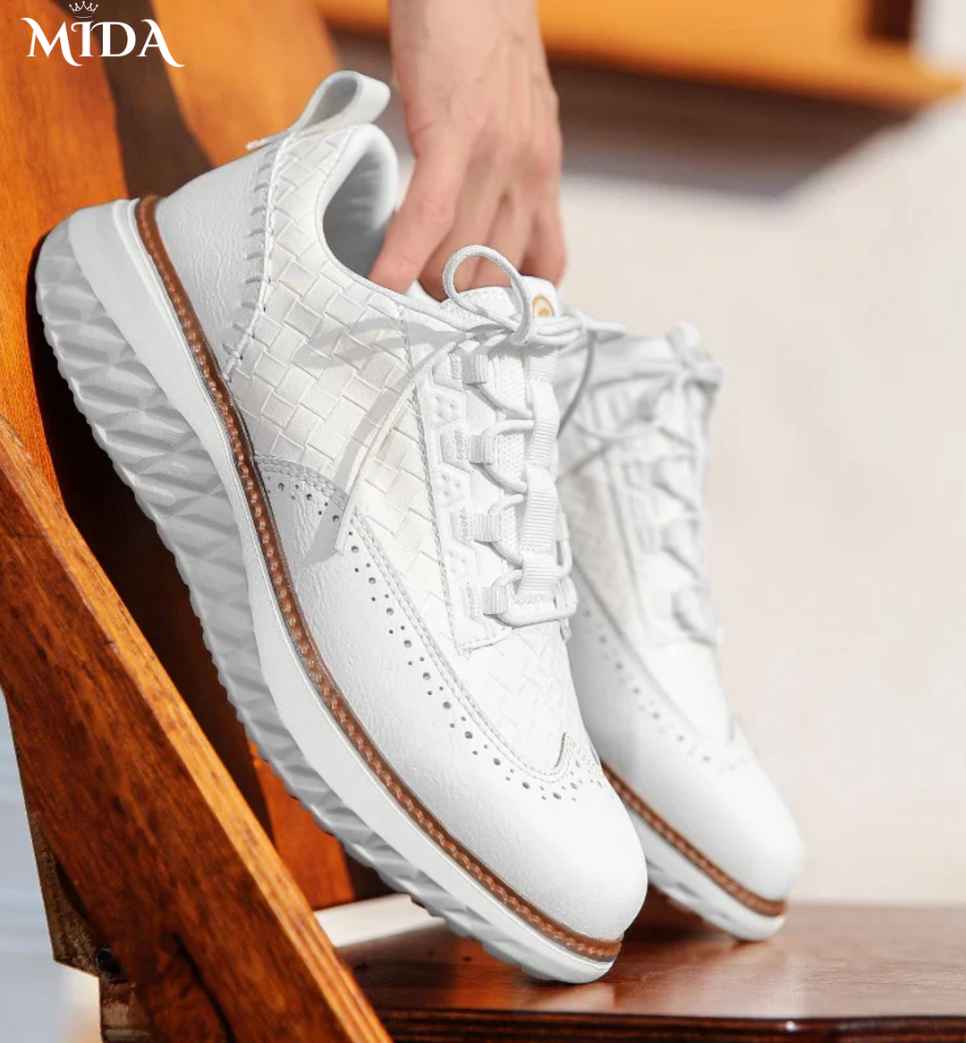 Oxford Ridge Leather Sneakers
