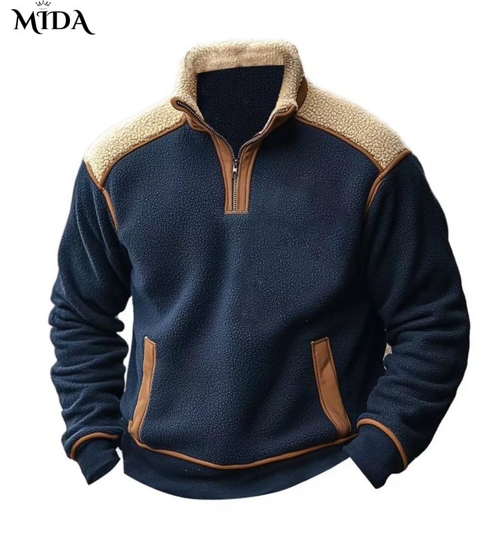 Mikael | Retro quartz zip jumper
