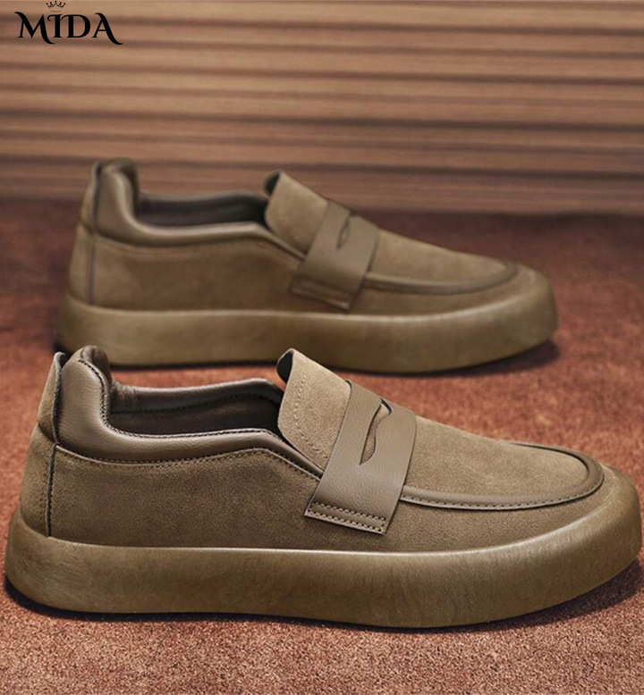 Cary | Suede Leather Sneakers