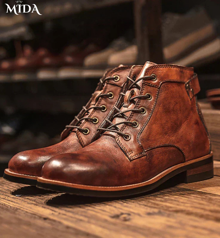 Hunter | Retro Round Nose Men's Boots
