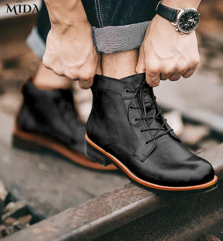 Hunter | Retro Round Nose Men's Boots