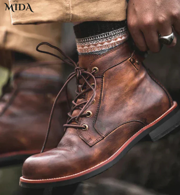 Hunter | Retro Round Nose Men's Boots