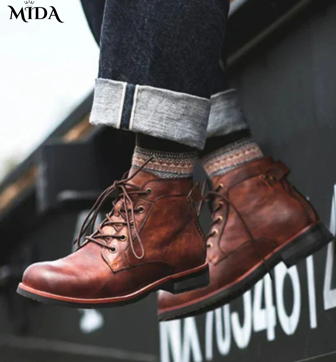 Hunter | Retro Round Nose Men's Boots