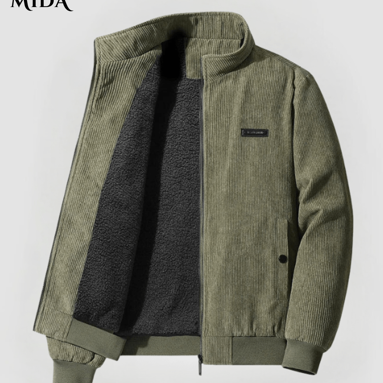 Udo™ Corduroy Jacket with Fleece Lining