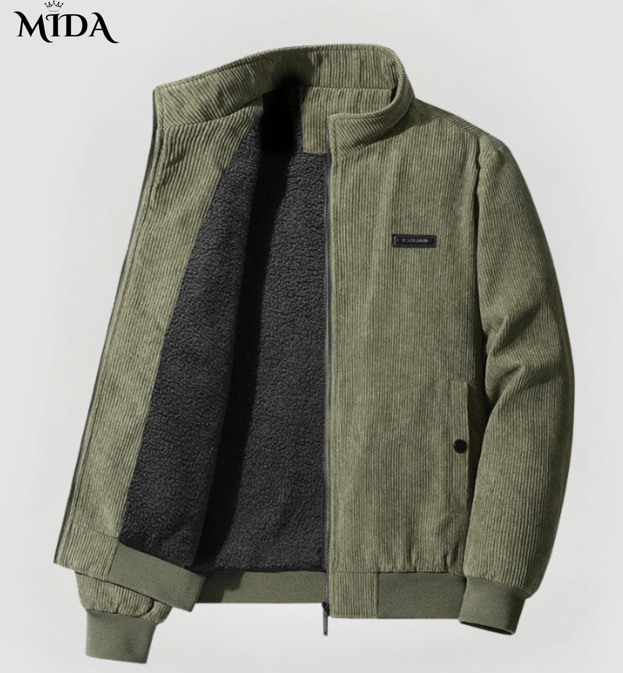 Udo™ Corduroy Jacket with Fleece Lining