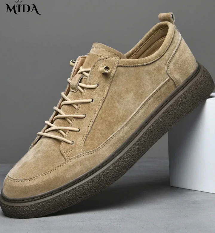 Mike | Suede Leather Sneakers