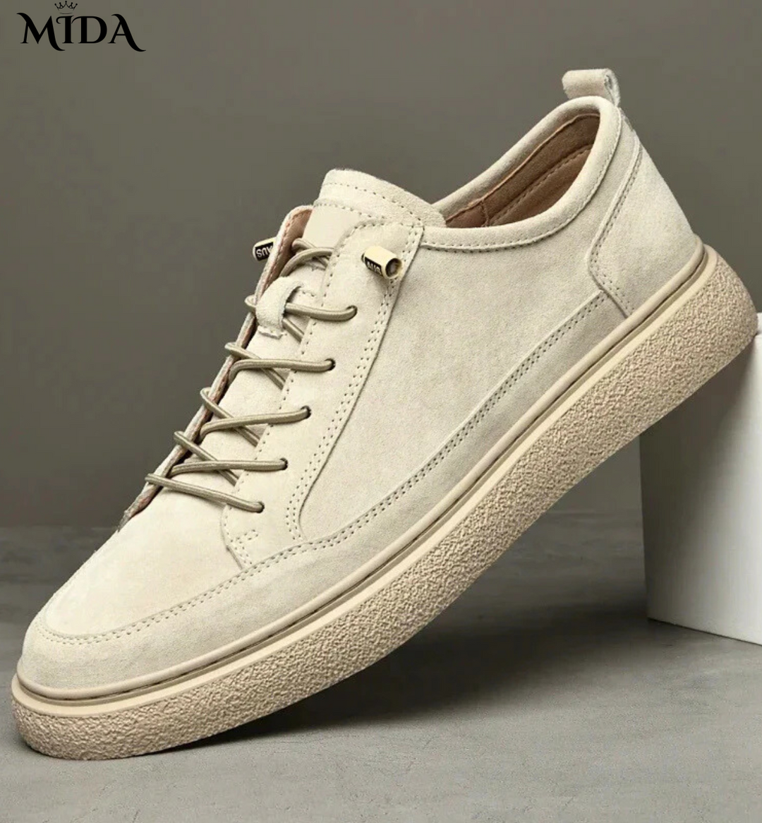 Mike | Suede Leather Sneakers