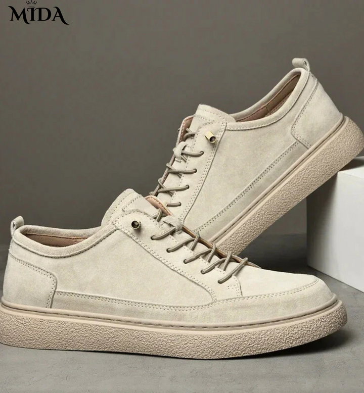 Mike | Suede Leather Sneakers