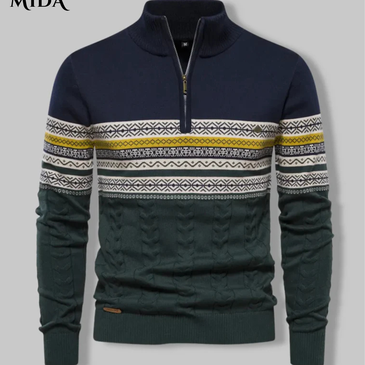 Andrew | Quarter Zip Sweater